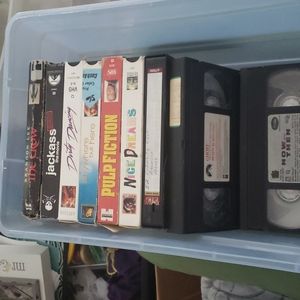 VHS movie LOT